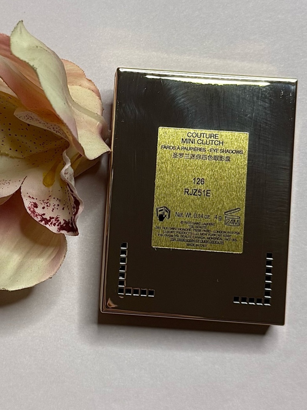 Yves Saint Laurent Couture Mini Clutch Sparkling Lust Luxury Eyeshadow Palette - Picture 5 of 15